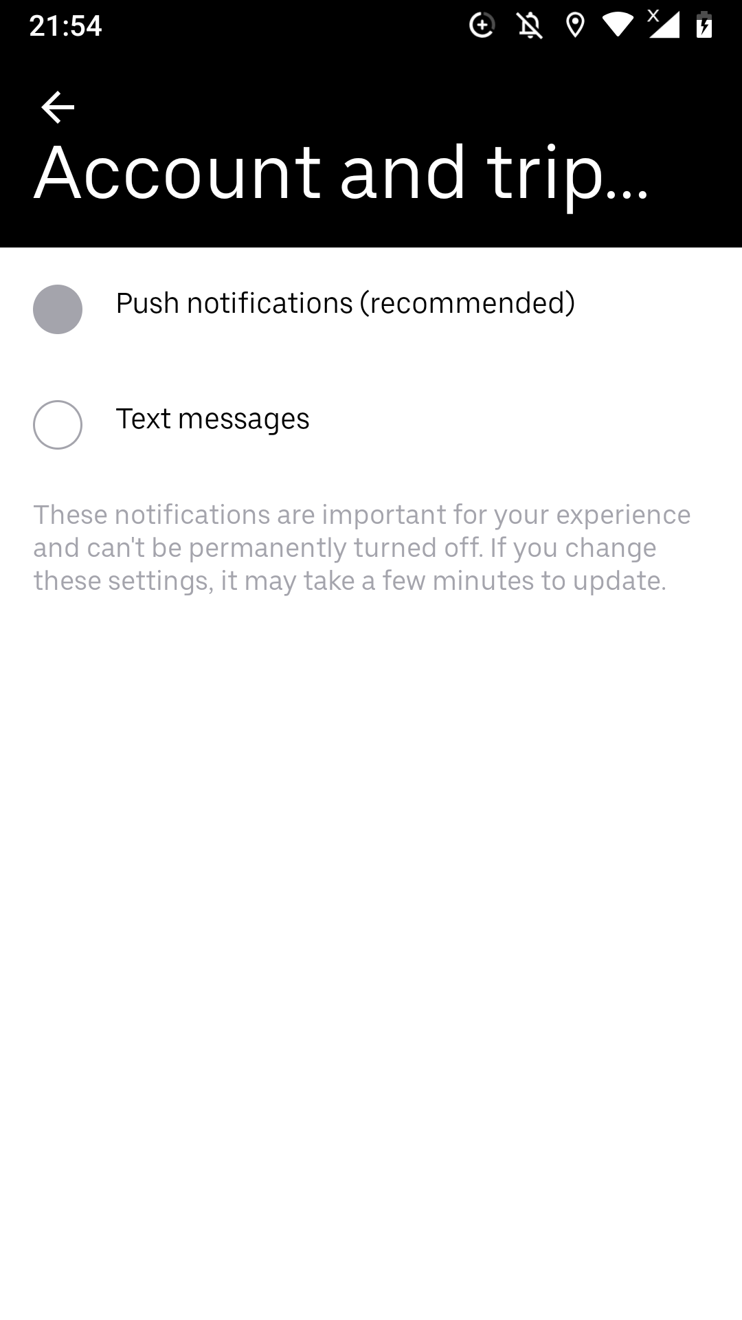 How to Turn Push Notifications Off/On for Uber Within App (Android)