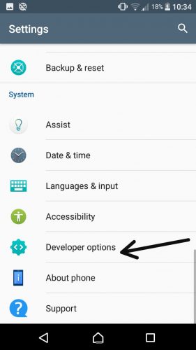 كيفية تمكين خيارات المطور وتصحيح أخطاء USB في Android 5