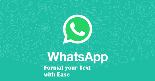 كيفية جريئة ، مائل ، و Monospace رسائل Whatsapp الخاصة بك بسهولة 134