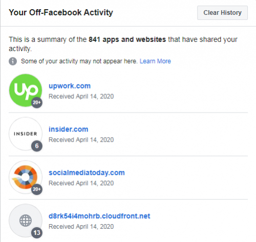 Denying FB Permissions to an App/Website