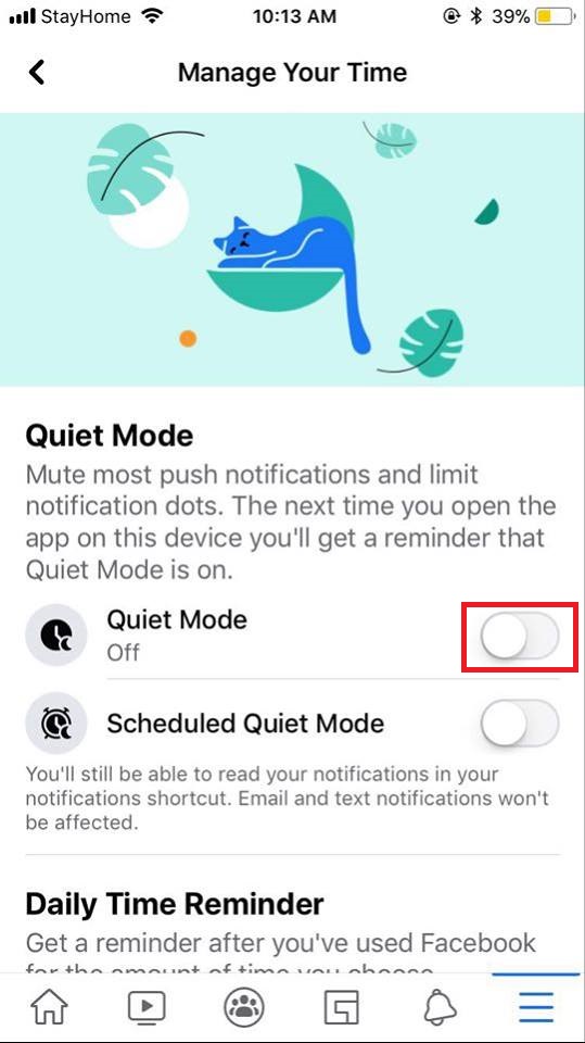 How to Turn on Facebook's Quiet Mode — Boost Quarantine Productivity