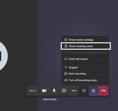 How To Create Meeting Minutes During Ms Teams Conference Call