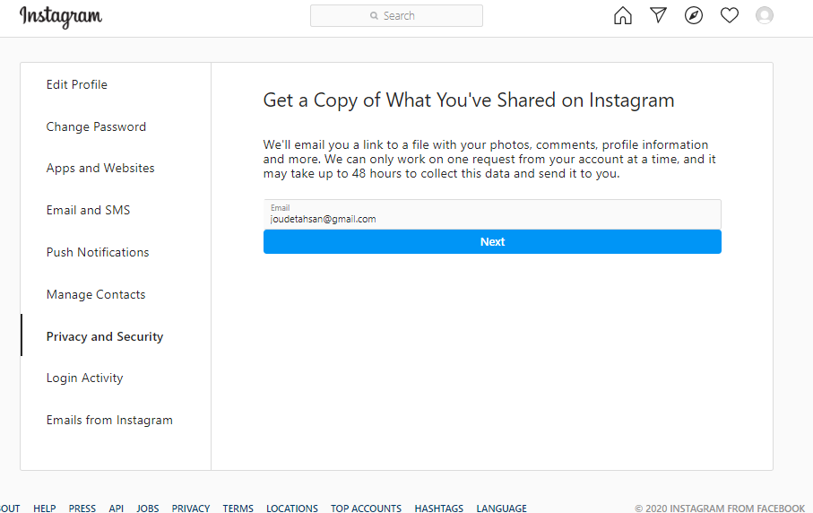 How to Download Everything You Ever Shared on Instagram