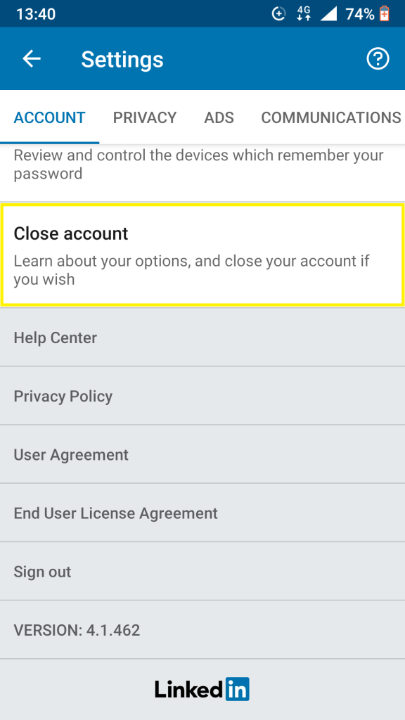 How to Deactivate and Reactivate LinkedIn Account