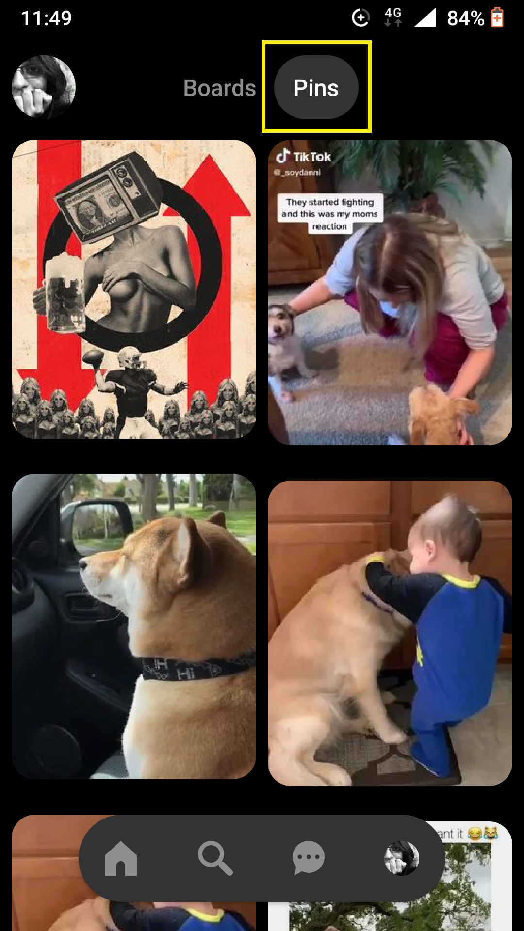 Pinterest for Android How to Move, Reorder and Hide Pins