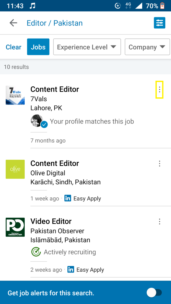 linkedin apply job linkedin apply job