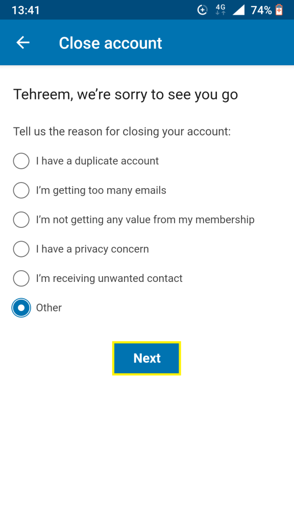How to Deactivate and Reactivate LinkedIn Account
