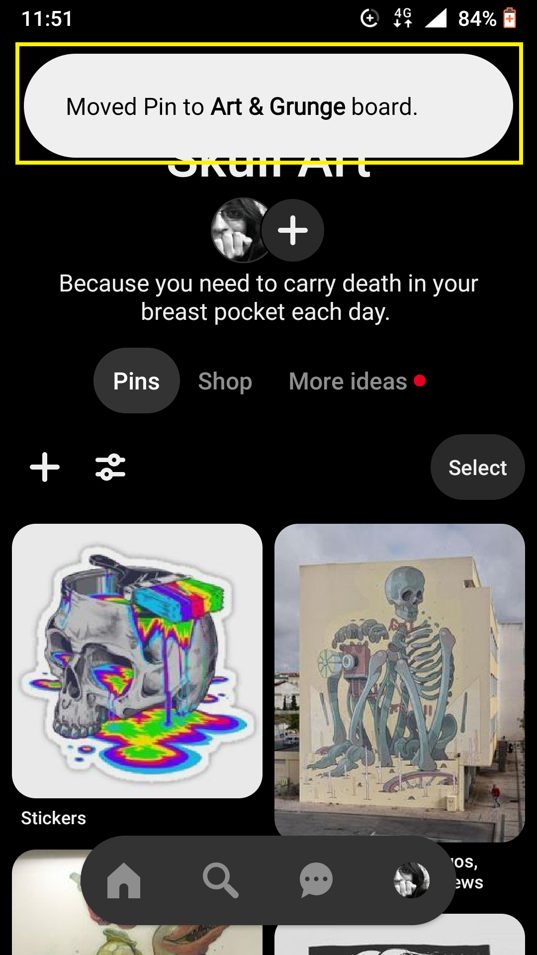 Pinterest for Android How to Move, Reorder and Hide Pins