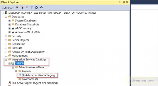 SSIS- How To Export & Import ISPAC File SSISDB - Visual Studio