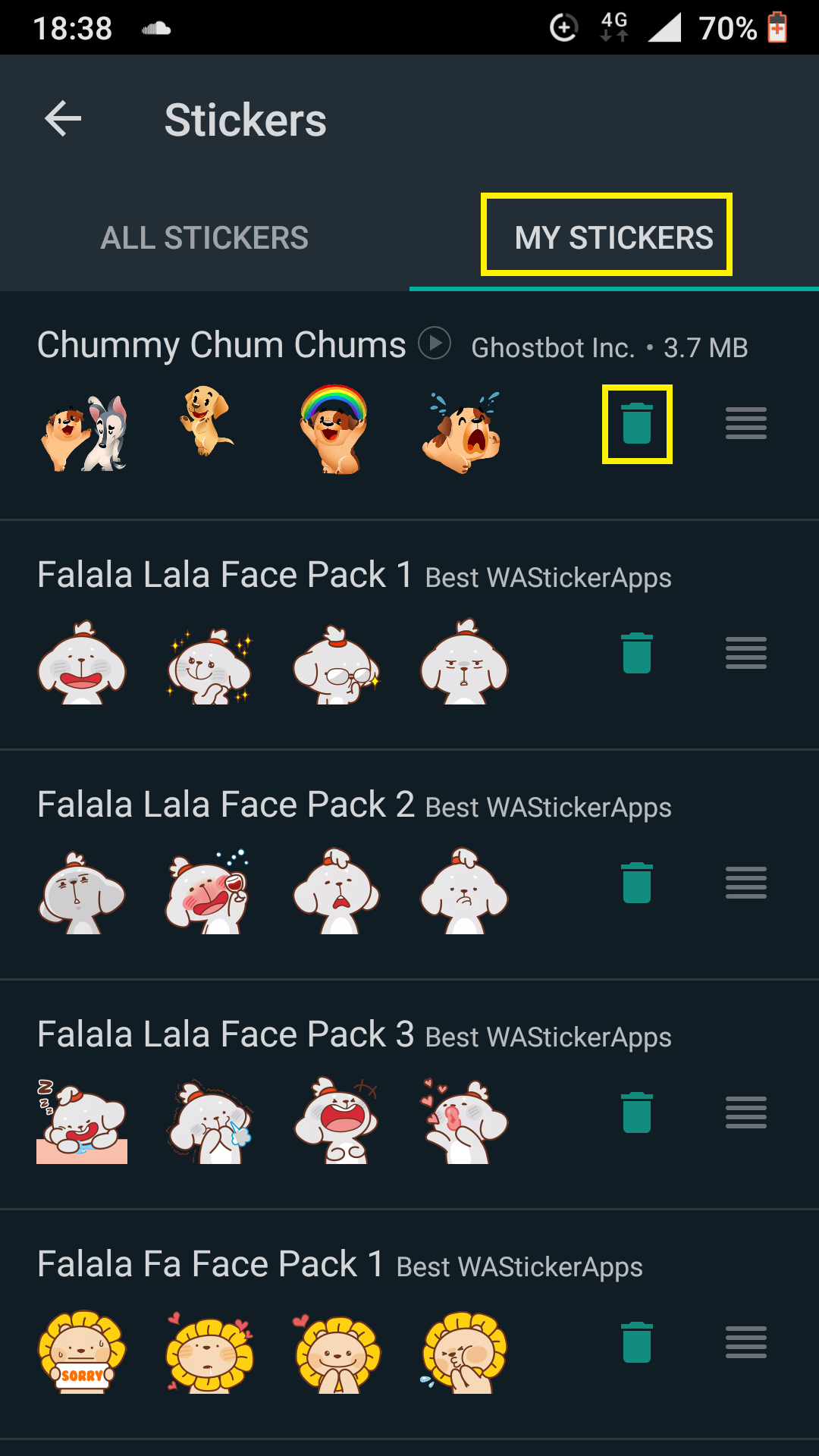 Adding the Brand New Animated Stickers on WhatsApp (Latest Update)