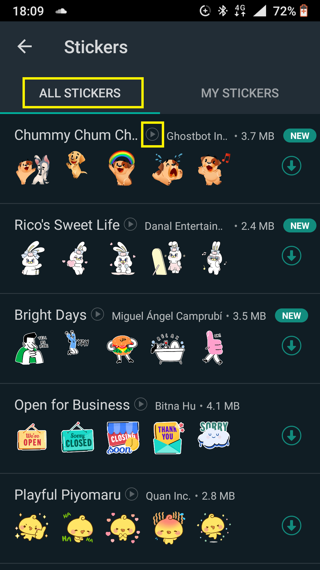 Adding the Brand New Animated Stickers on WhatsApp (Latest Update)