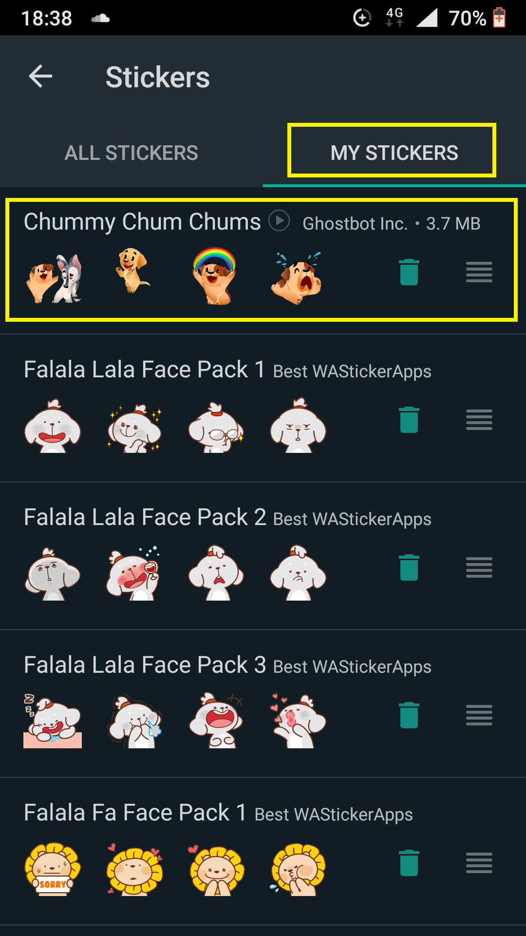 Adding the Brand New Animated Stickers on WhatsApp (Latest Update)
