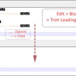 Notepad++ Tips & Tricks – Trim Leading and Trailing Space
