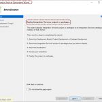 Deploy ISPAC File & SSIS Package From Command Line_1