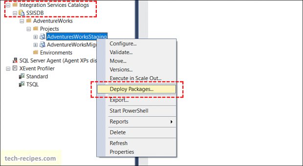 Deploy SSIS Packages & ISPAC File Using SQL Server _5