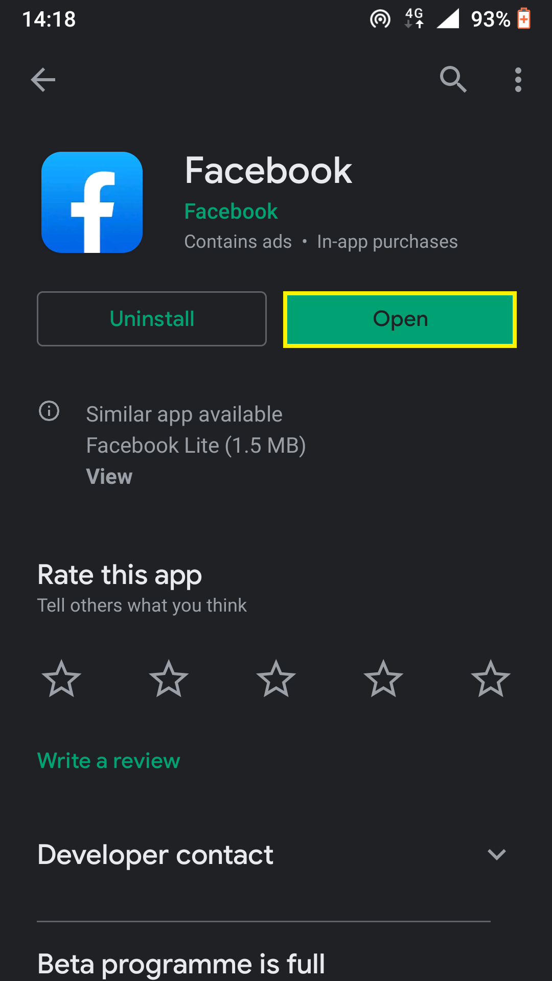 astrill app store update stuck