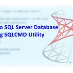 Connect to SQL Server Database Using SQLCMD Utility