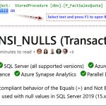 Shortcut to BooksOnline – SSMS – SQL Server