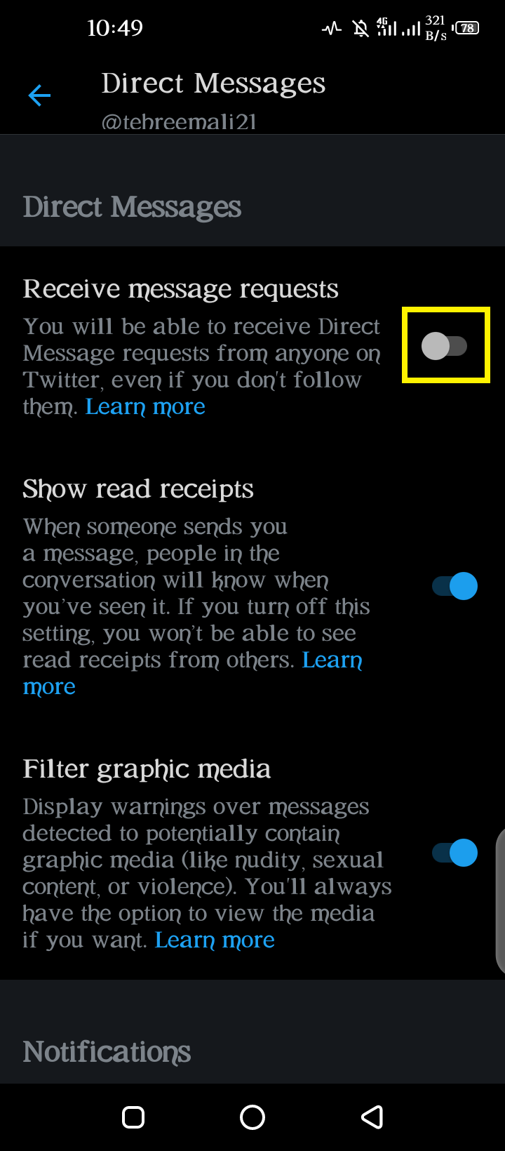 How to Stop DMs on Twitter