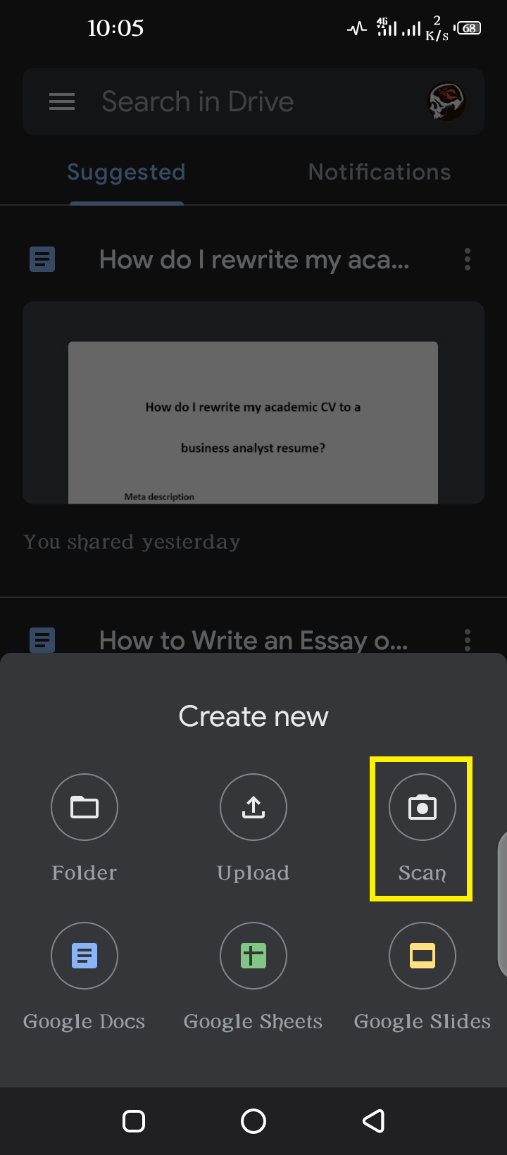 android document scanner auto crop open source