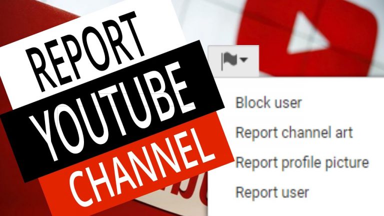 How to Report a Channel on YouTube