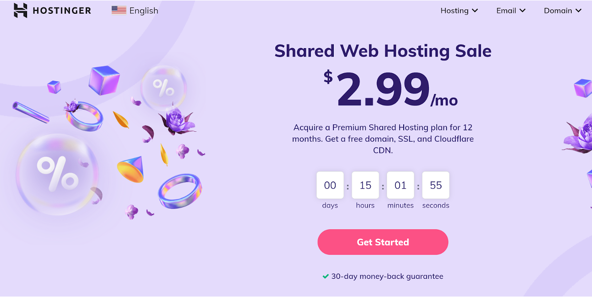 Hostinger cheap hosting
