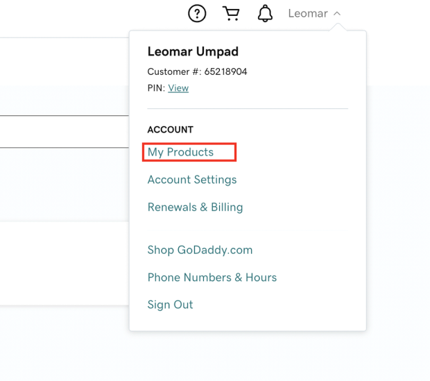 GoDaddy Domain Forwarding Step 3