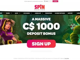 spin casino canada bonus