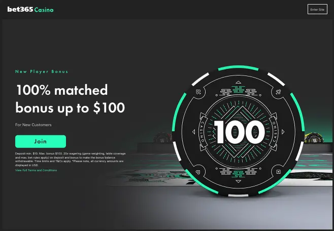 bet365 canada casino