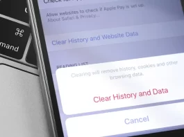 clear iphone cache