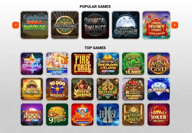 zodiac casino games library