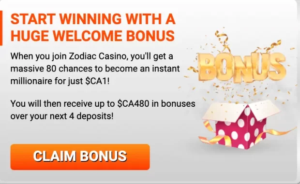 zodiac casino rewards