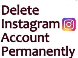 delete instagram account