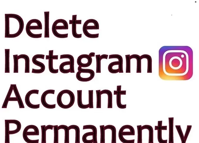 delete instagram account