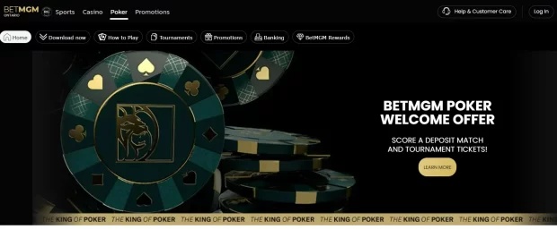 BetMGM Canada Poker