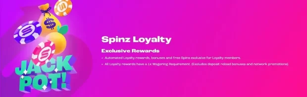 Spinz Casino Loyalty Program