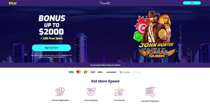 Wildz Casino Canada Review