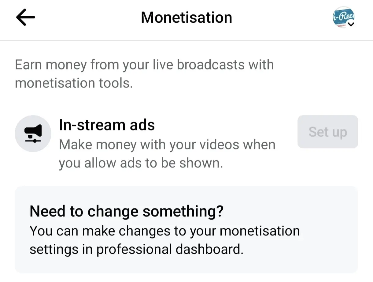 Live Monetization