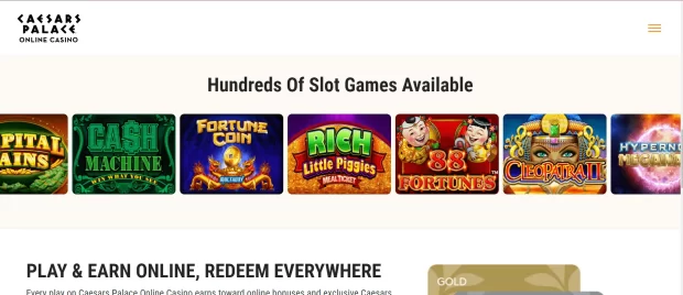 Caesars Palace Online Casino Slots Variety