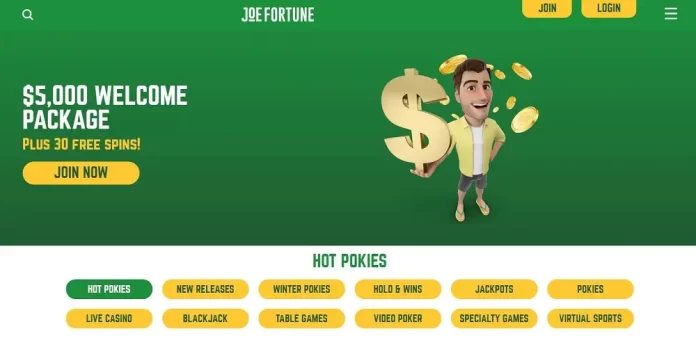 Win Big at Joe Fortune Casino: An Australian Casino Review