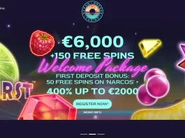 Ocean Breeze Casino Home page