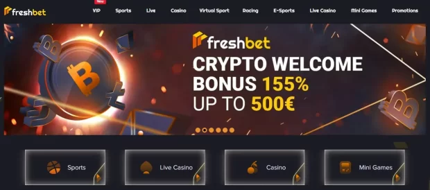 Freshbet Crypto