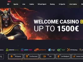 Freshbet Home page