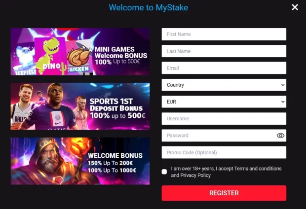 MyStake Registration