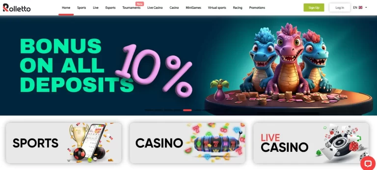 Discover the Best of Both Worlds: Casino and Sports Betting at Rolletto Australia
