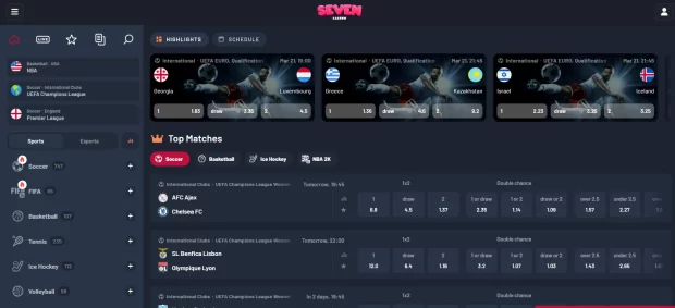 Seven Casino Sports Betting