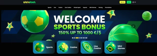 Velobet Sports Welcome Bonus