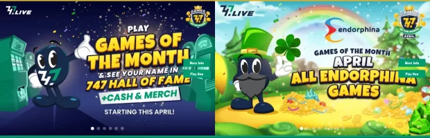 747Live Games of the Month