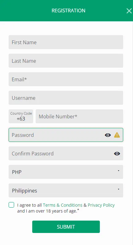 Registration Form