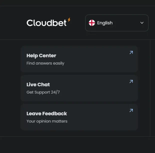 Cloudbet Customer Support
